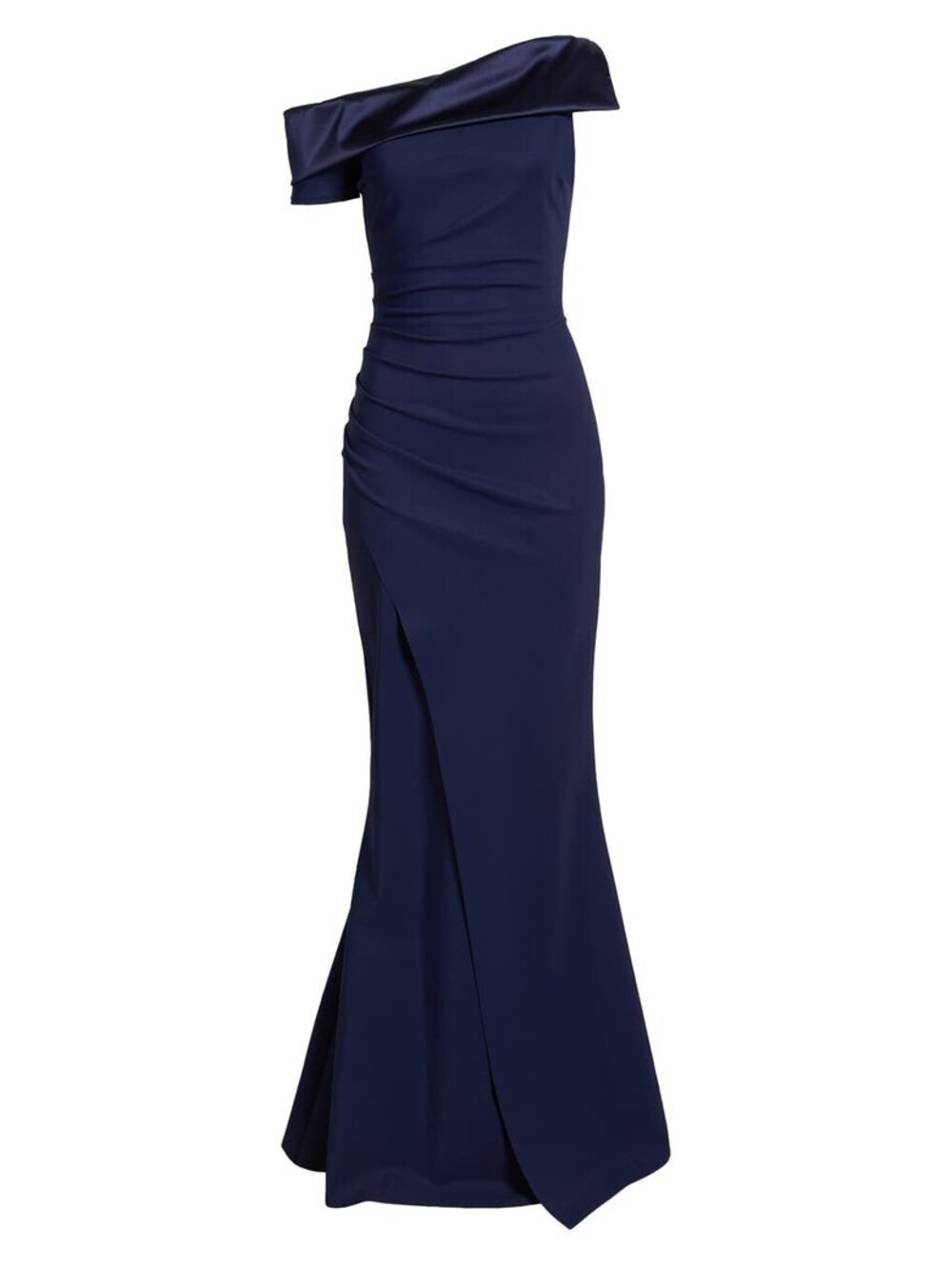New Chiara Boni La Petite Robe Koppany Ruched Mermaid Gown SZ 50  #LD553